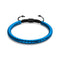 Serpentin | Blauer Hämatit x Rotguss | Wellenarmband